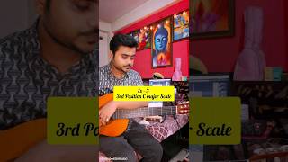 Finger Exercise 3 On Guitar - 3rd Position C major Scale | Ep. 11 Part 3 shorts guitar tutorial