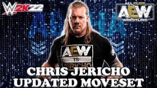WWE 2K22 Chris Jericho Updated Moveset