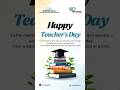 HAPPY TEACHER'S DAY 👩‍🏫‍