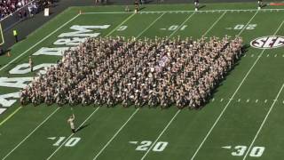 Fightin' Texas Aggie Band First Halftime Show 2016 UCLA Game