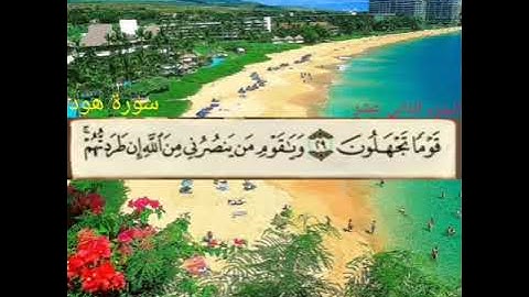 الجزء الثاني عشر من القرآن الكريم الشيخ ماهر المعيقلي