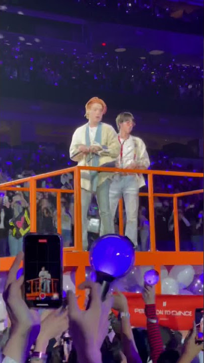 211201 BTS @ Sofi Stadium - Telepathy / Suga, Jin, Jungkook fancam