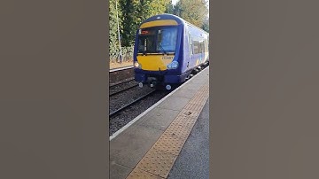 a class 170 leaving Cottingham Station