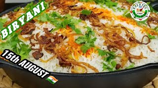 Chicken Dum Biryani Recipe|??Independence ??Day Special??|Biryani Recipe in Hindi,English,Urdu - RYK