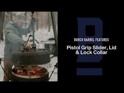 Burch Barrel: Pistol Grip Slider, Lid, and Lock Collar