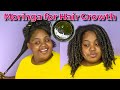 This Moringa Hair Mask Will Make Your Hair GROW LIKE CRAZY!! | Moringa + Rice Milk for "Hair Growth"