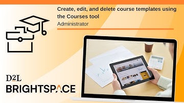 Cursussjablonen maken, bewerken en verwijderen met de tool Cursussen | Beheerder