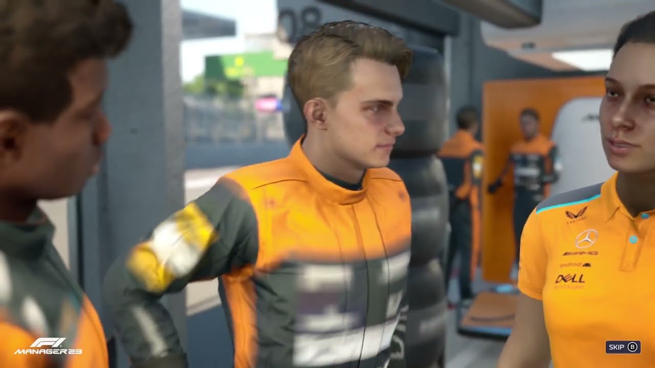 F1 MANAGER 23 ALFA ROMEO NO COMMENTARY CAREER MODE #21 BRAZIL: ZHOU GOT SCREWED!!