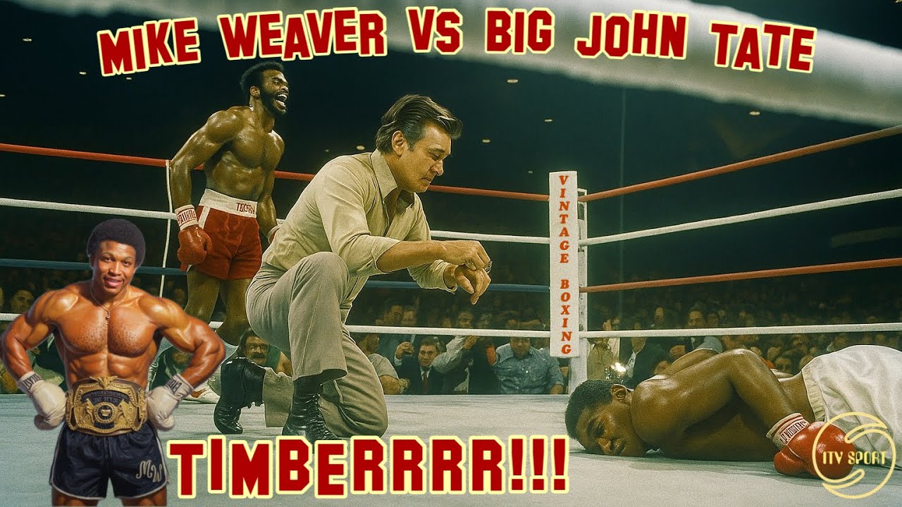 Mike Weaver vs John Tate ITV 1980 1080p 60fps (Round 8 onwards)