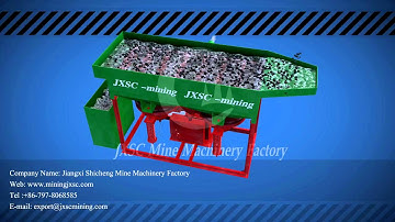 Jig concentrator machine - Jiangxi Shicheng Mine Machinery Factory