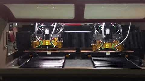 4 spindle multistation cnc routing machine