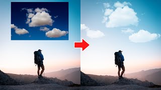 How to Replace Sky in Photoshop - Add Realistic Clouds in Photoshop - Pixel Perfect...
