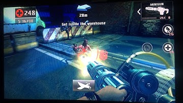 Dead trigger 2 on Nvidia Shield in console mode. Crate Diggin