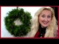 How To Make an Evergreen Wreath for Less Than $2!