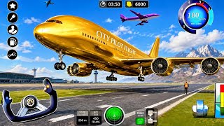 ✈️Flight Airplane City Pilot Simulator - Plane Boeing Emergency Landing - Android Gameplay dolby0.9  screenshot 1