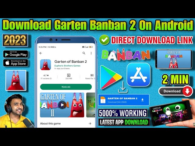 Download Garten Of BanBan : Chapter 2 android on PC