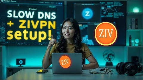 How to Set Up Slow DNS on Zivpn VPN Free and Unlimited internet