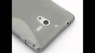 PDair Soft Plastic Case for Sony Xperia ZL L35H (Grey/S Shape pattern) screenshot 2