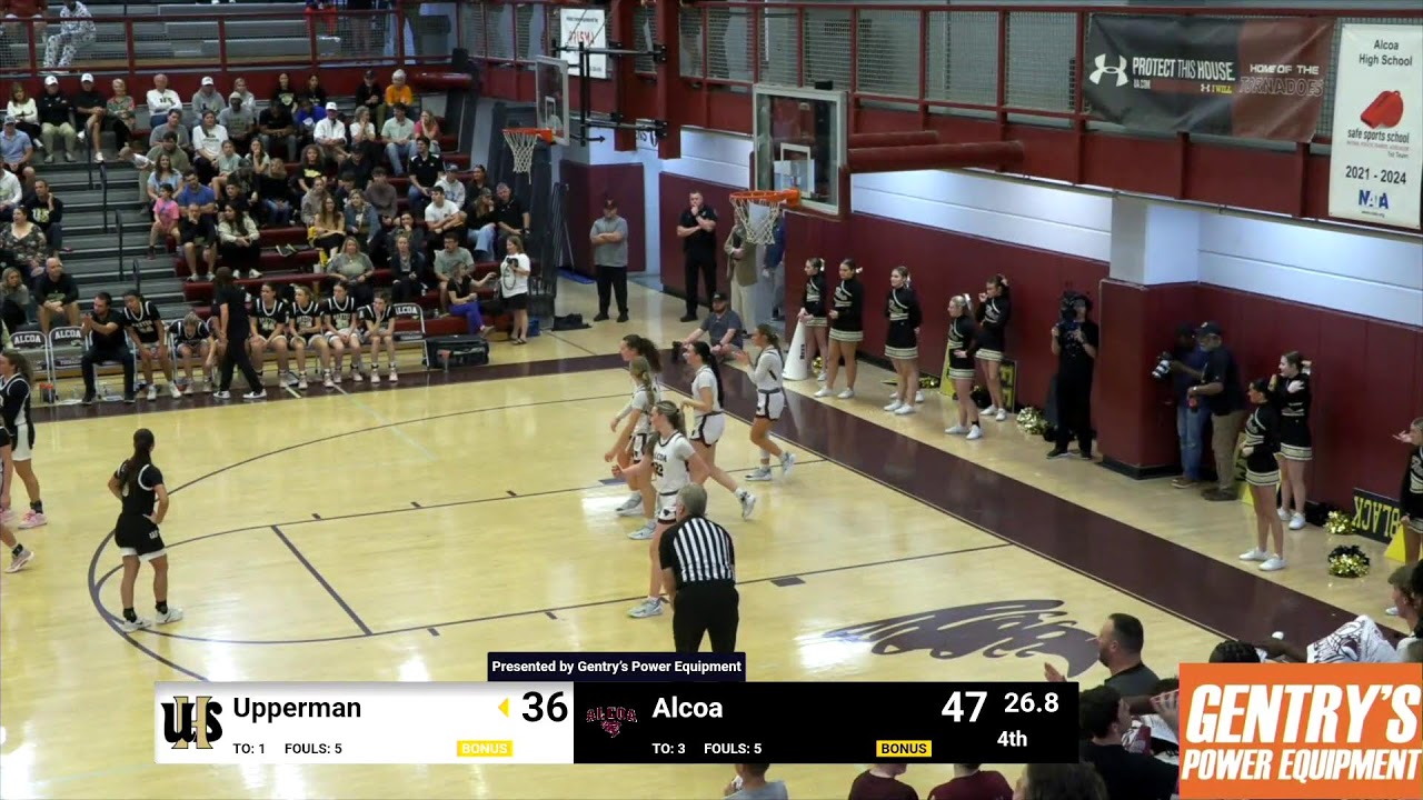 Class 3A Girls Sectional - Upperman vs Alcoa