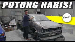 ISUZU PANTHER CONVERT DATSUN KAMI POTONG HABIS LAGI SEMUA MODIFIKASINYA AGAR SEMPURNA #CARVLOG