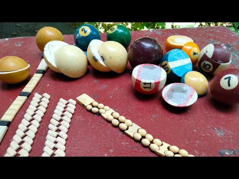 Видео: Бильярдные шары для четок.📿 - китайские шары с цементом.
