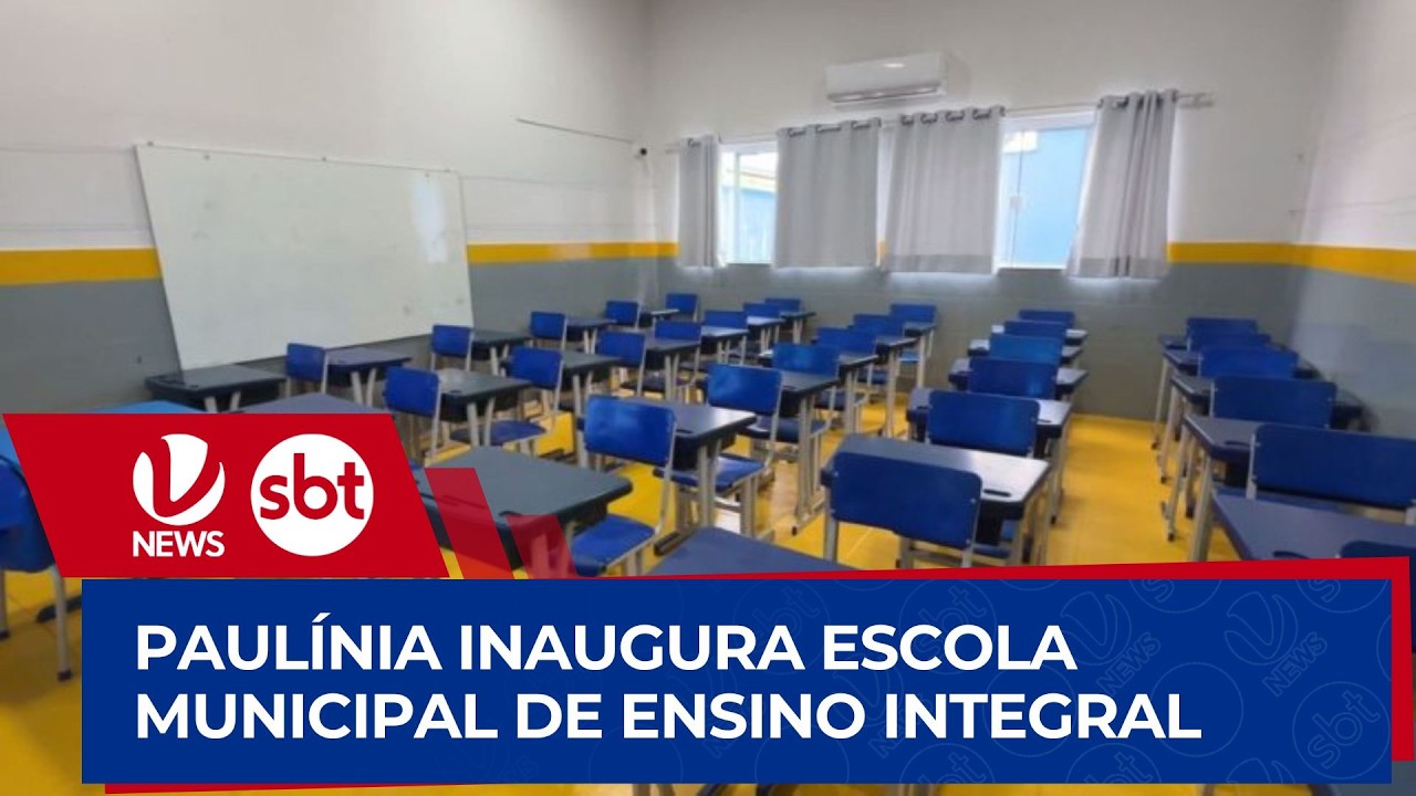 ENTREGUE | Paulínia inaugura primeira escola municipal de ensino ...