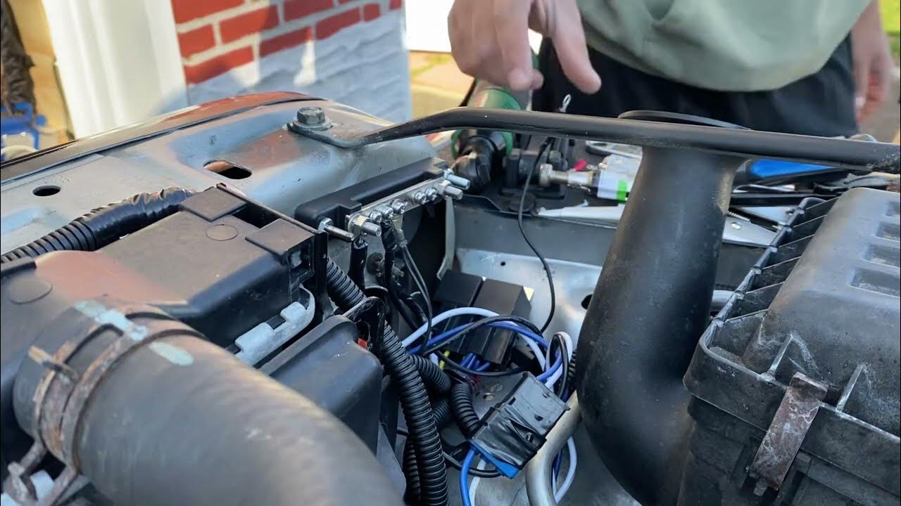 Ground busbar installation on my 2006 Jeep TJ/LJ (Works for any car