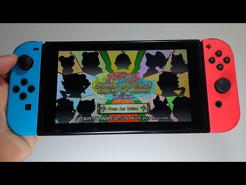 Shinobi Spirits S: Legend of Heroes Nintendo Switch handheld gameplay