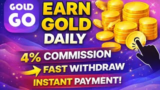 Gold Go App | 4% Commission 😱 Fast Withdraw Proof | Real or Fake? screenshot 5