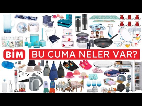 BİM BU HAFTA CUMA - 16 TEMMUZ AKTÜEL NELER VAR?