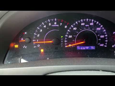 How To Reset Tire Pressure Light On 2011 Toyota Camry