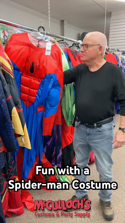 Having fun with a Marvel Spider-man costume. #shortvideo #spiderman #costume