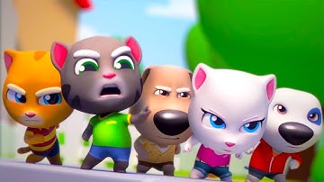 Talking Tom Gold Run |  Game Play Trick |  Talkingcat Tom Level 3 NOOB PRO HACKER