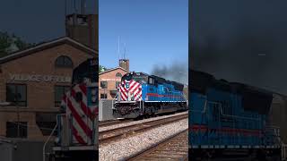 520 at Elmwood Park!! #railway #railroad #train #metra #horns #railfan #chicago #illinois #loud