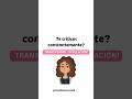 Te críticas constantemente?