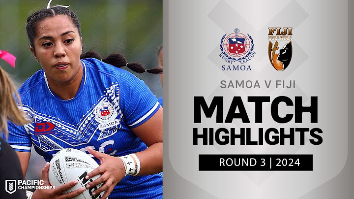 Pacific Championships 2024 | Fetu Samoa v Bulikula | Match Highlights