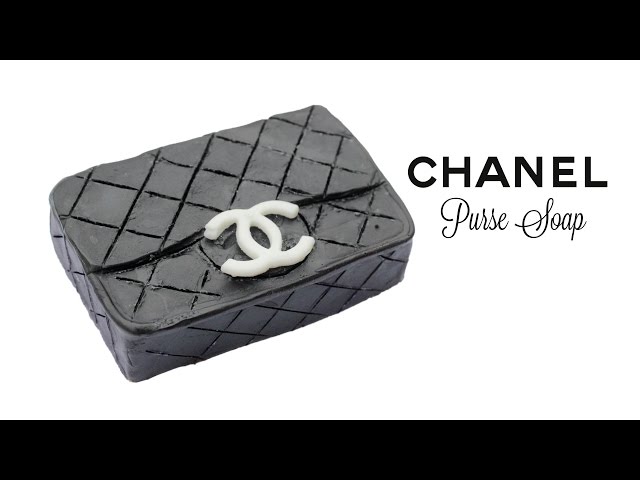 DIY Chanel Purse Soap 