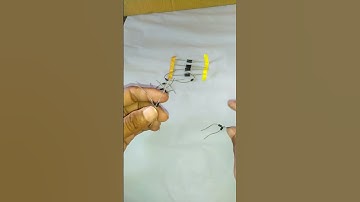 ac to dc converter ll How to make bridge rectifier diode#shorts