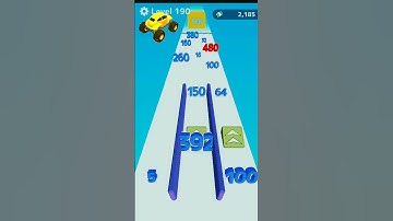 Funny Number Merge Master Run 3D Gameplay - lv190