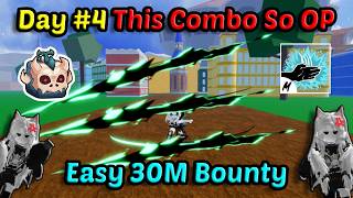 Day T-Rex With Sharkman Karate Rework So Op Blox Fruits Bounty Hunting Road To 30M