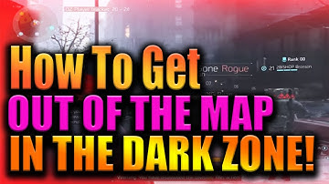 The Division : How to Survive Rogue/Manhunt Status Easy! (Dark Zone Glitch)