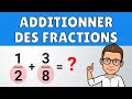 Additionner des fractions  exemples faciles  maths