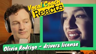 Vocal Coach Reacts  Olivia Rodrigo Drivers License