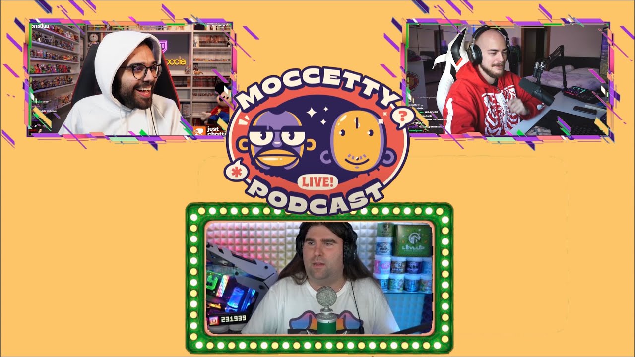 Moccetty Podcast Ep 1,6 XIUDER!! Ft Dada e Nanni