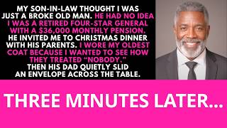 I Never Told My Son-in-Law I Was a 5-Star General—Then His Father Slid an Envelope... Snowy Revenge.