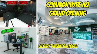 GRAND OPENING OF OUR LUXURY SNEAKER STORE! *Common Hype HQ in Tempe, Arizona*