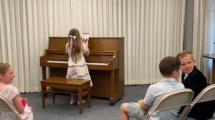 Hannah Spring 2022 piano concert