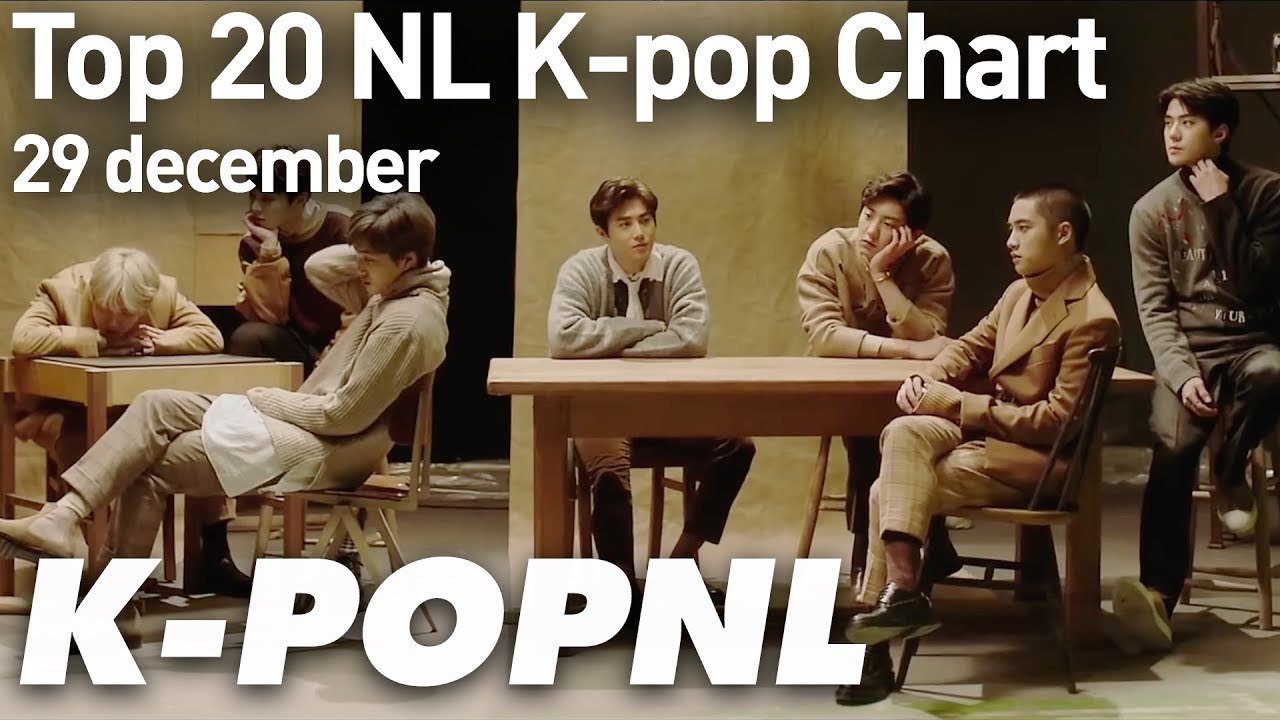 music top 20 dutch k pop chart 29 december 2017 kpop nl youtube dutch music charts