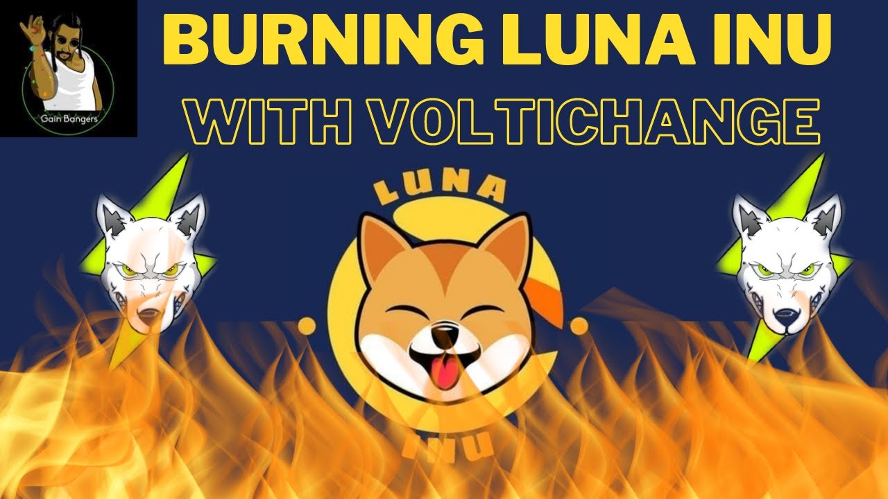 burning Luna Inu with Voltichange, the FIRST DEX to burn tokens for every buy and sell. YouTube