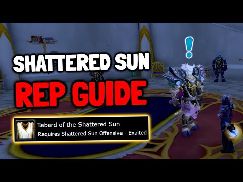 Shattered Sun Reputation Guide - TBC Classic Phase 5